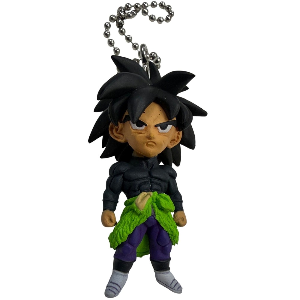 Dragon Ball Broly Figure Keychain Anime Character Bag Charm Collectible